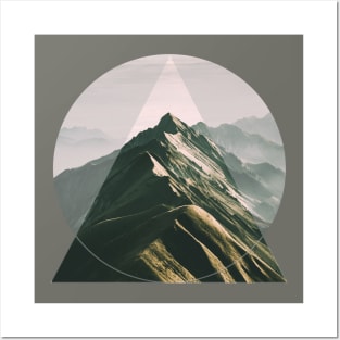 Mountain Peak Posters and Art